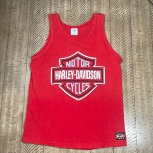Vintage 1990s mens small Harley Davidson Harrisburg Pennsylvania tank top